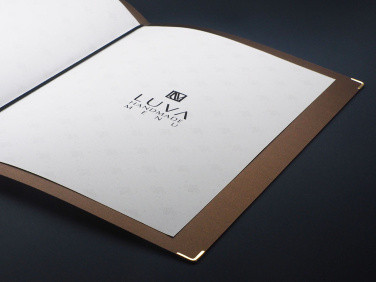 Logo trade promotional giveaways image of: Menu cover Ambiente 1178243