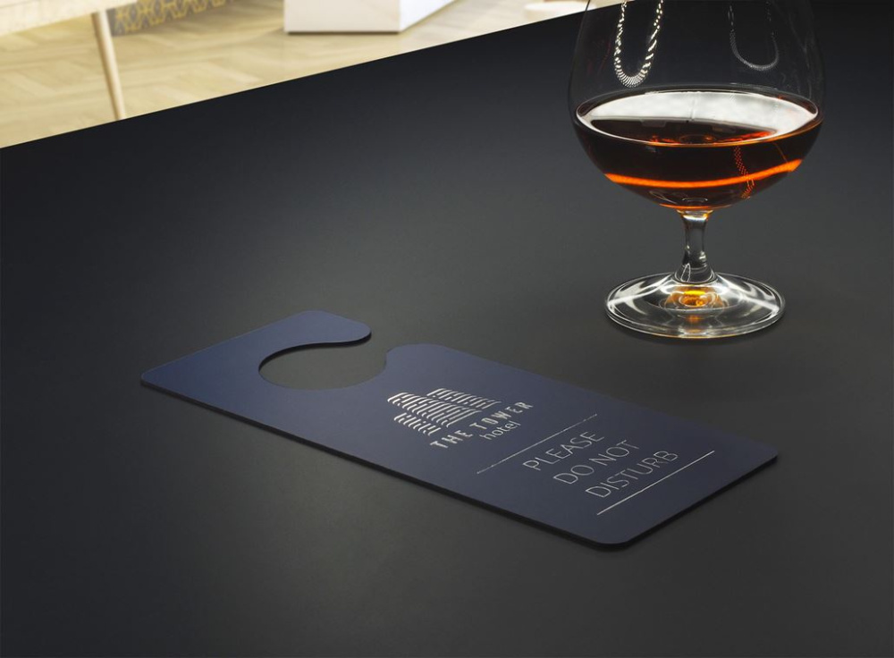 Logo trade promotional giveaways picture of: DND door sign 1159094