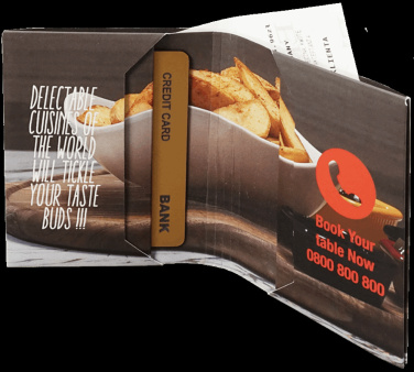 Logo trade advertising products picture of: Origami wallet 998117