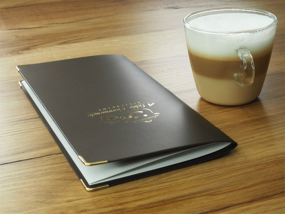 Logo trade corporate gift photo of: Menu cover Ambiente 1182094