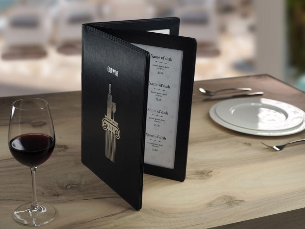 Logotrade promotional gift image of: Menu cover 1065119