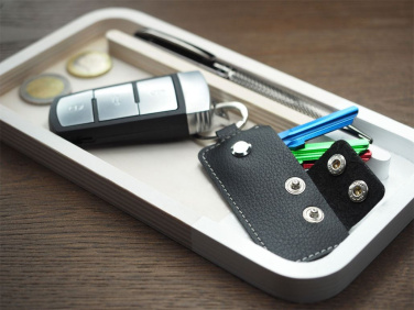 Logo trade promotional items image of: Keyring 1276157