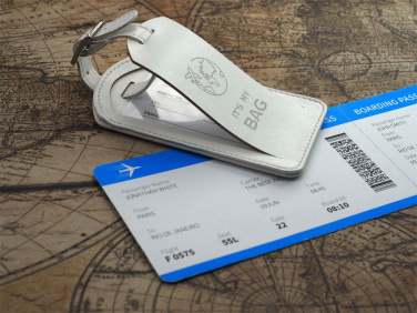 Logotrade promotional item image of: Luggage tag 1155119