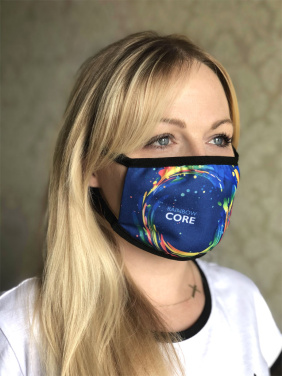 Logo trade promotional item photo of: MARS cotton mask (size M) 1379165