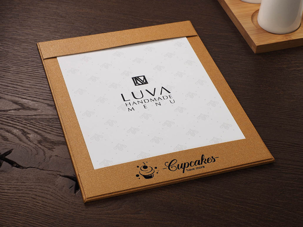 Logo trade corporate gifts picture of: Menu pad 1024280