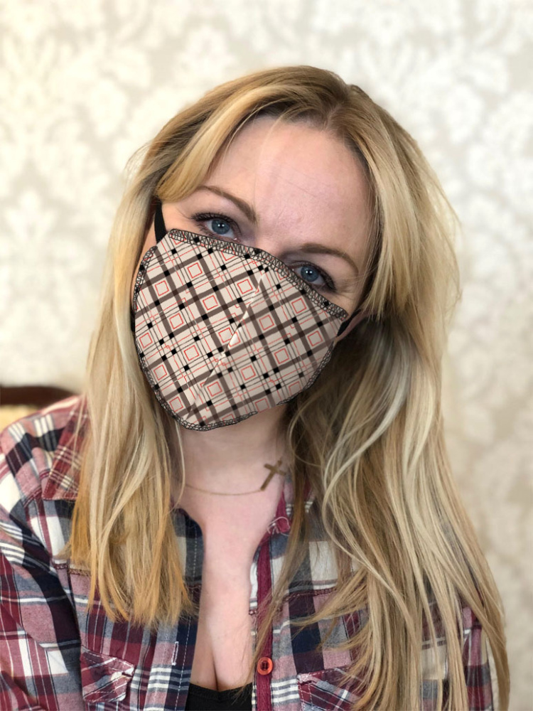 Logotrade advertising product picture of: ZEFIR cotton face mask 1400165