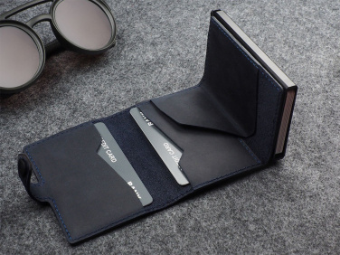 Logotrade promotional gift image of: RFID wallet - Hunter Leather 2109284