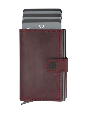 Logotrade promotional product picture of: RFID wallet - Hunter Leather 2109284
