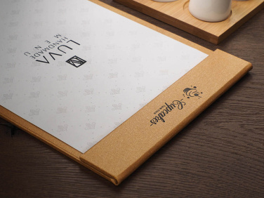Logo trade promotional merchandise photo of: Menu cover 1241280