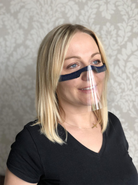 Logotrade corporate gift image of: KALIPSO clear face shield-mask for mouth and nose 1447162