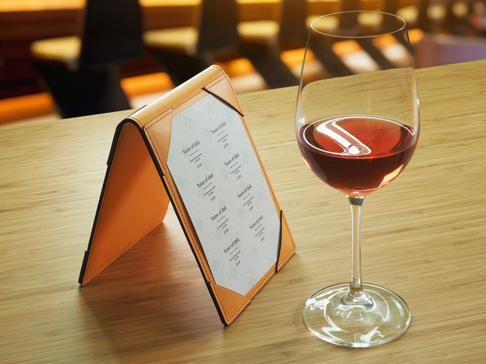 Logo trade promotional item photo of: Promo menu 1604094