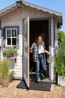 Logo trade promotional merchandise photo of: Non-slip disinfection mat 60x50x3cm 1621269