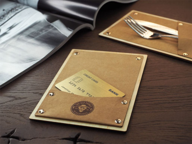 Logo trade promotional merchandise photo of: Bill holder 1053121