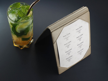 Logo trade corporate gift photo of: Promo menu 1604280