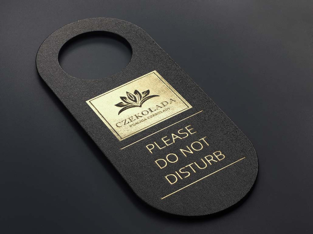 Logo trade promotional item photo of: DND door sign 1678280