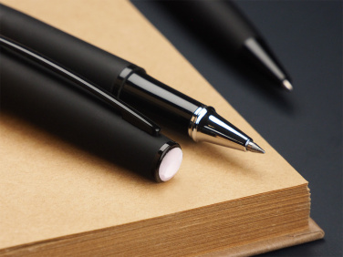 Logo trade promotional gifts picture of: Opal stone Pen set 1286036