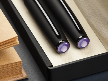 Logotrade advertising product picture of: Amethyst Pen set  1288036