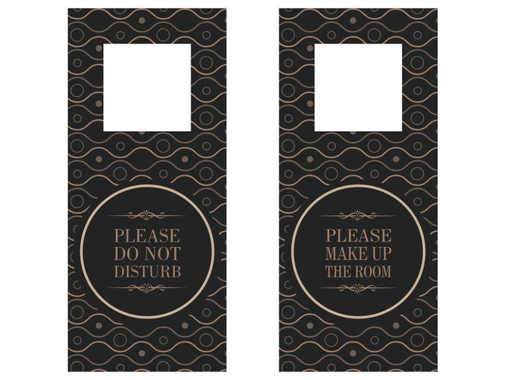 Logo trade promotional items picture of: DND door sign 1110117