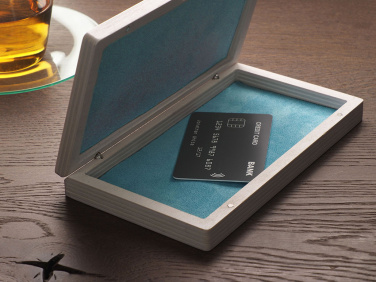 Logotrade business gift image of: Wooden bill box 1816121