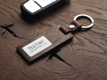 Logotrade promotional giveaways photo of: Wooden keyring 1853121