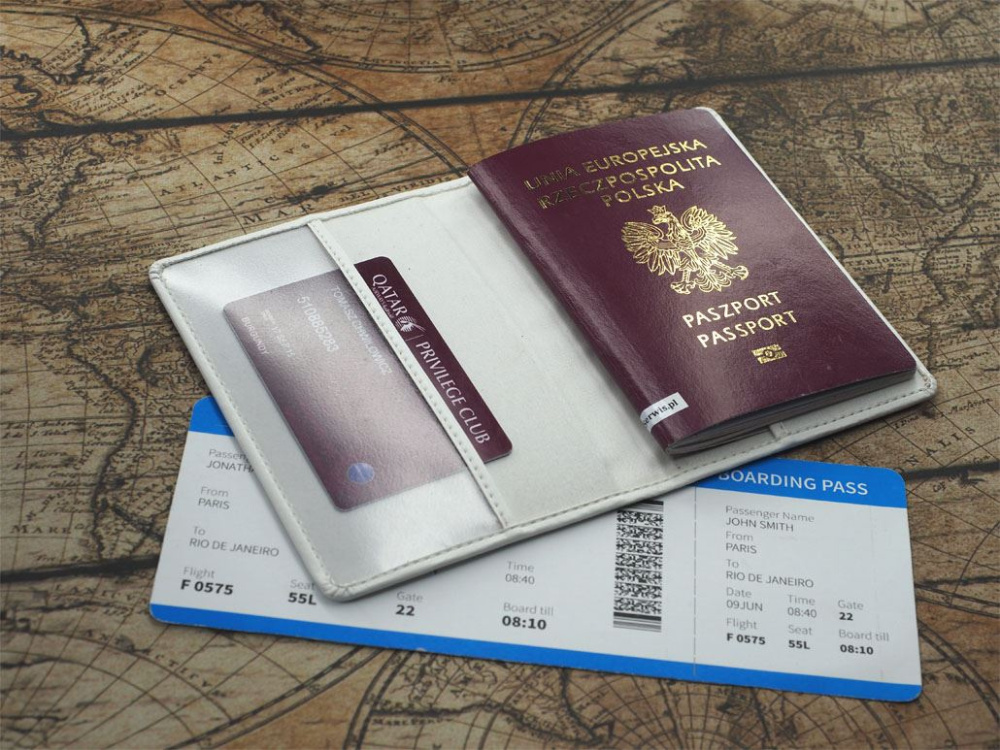 Logotrade promotional item picture of: Passport case 209119