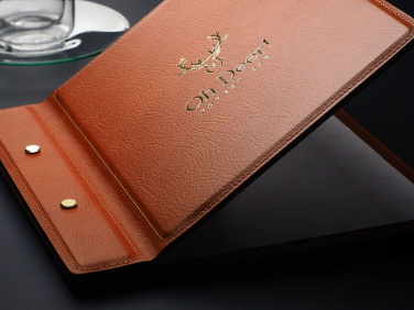 Logo trade promotional giveaway photo of: Menu cover 1085318