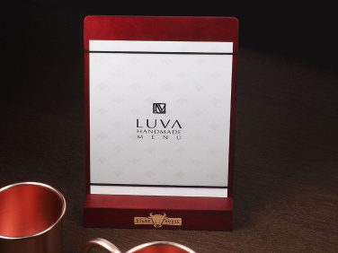 Logo trade advertising products image of: Promo menu 1867121