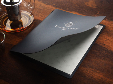 Logo trade promotional gifts image of: Menu cover 1959319