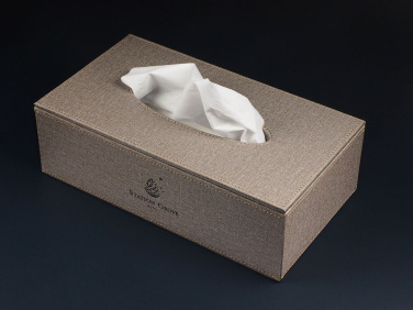Logo trade promotional giveaway photo of: Tissue box 992321