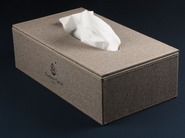 Logo trade promotional giveaways image of: Tissue box 992321