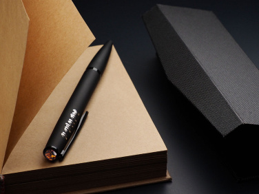 Logotrade promotional items photo of: Ball pen with AMBER stone 2070036