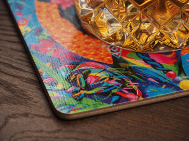 Logotrade promotional item image of: Coaster 1857121