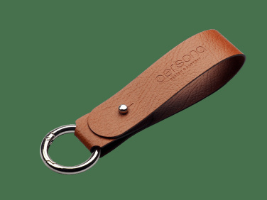Logo trade business gifts image of: Keyring 1709318