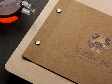 Logo trade promotional giveaway photo of: Menu cover 1211121