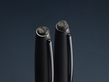 Logo trade promotional items picture of: Pen set with coal 2094036