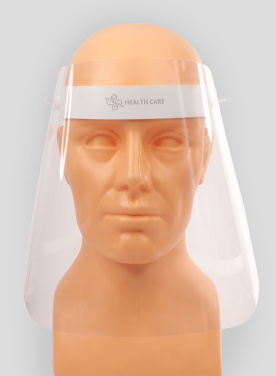 Logo trade corporate gifts image of: TEMIDA tilting face shield 1424162