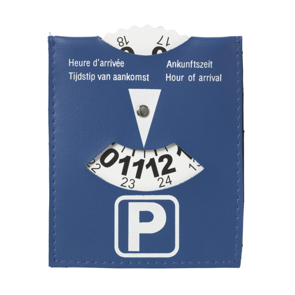 Logo trade promotional gifts image of: EuroNorm parking disk