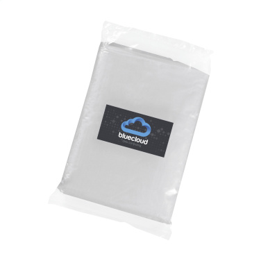 Logo trade promotional gift photo of: Clear poncho/raincoat