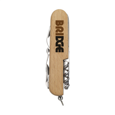 Logotrade promotional product image of: Beechwood Pocket knife
