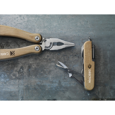 Logotrade promotional product picture of: Beechwood Pocket knife