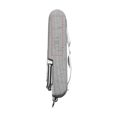 Logo trade advertising product photo of: Beechwood Pocket knife