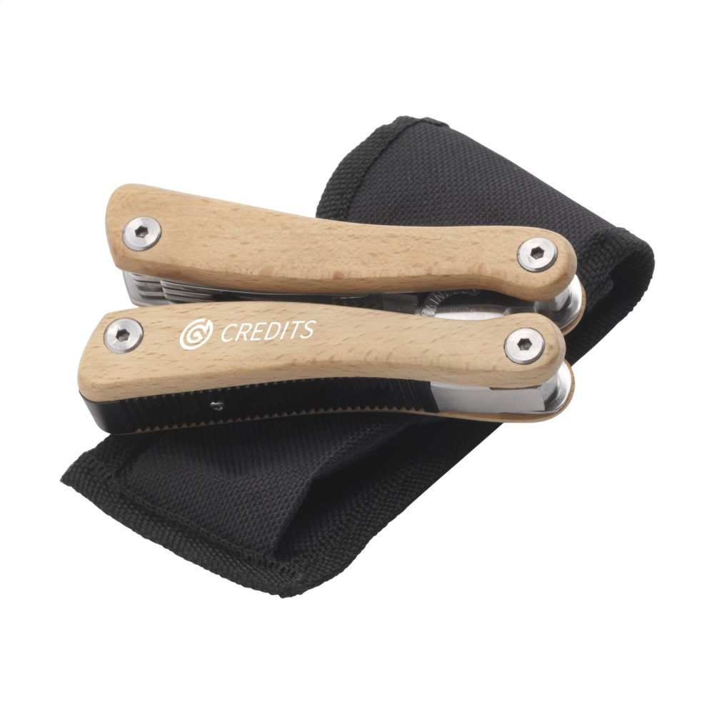 Logotrade promotional gift image of: Beechwood Multitool