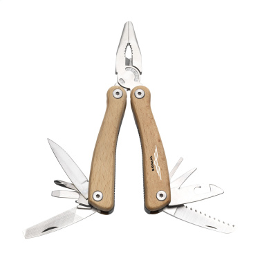 Logo trade promotional merchandise photo of: Beechwood Multitool