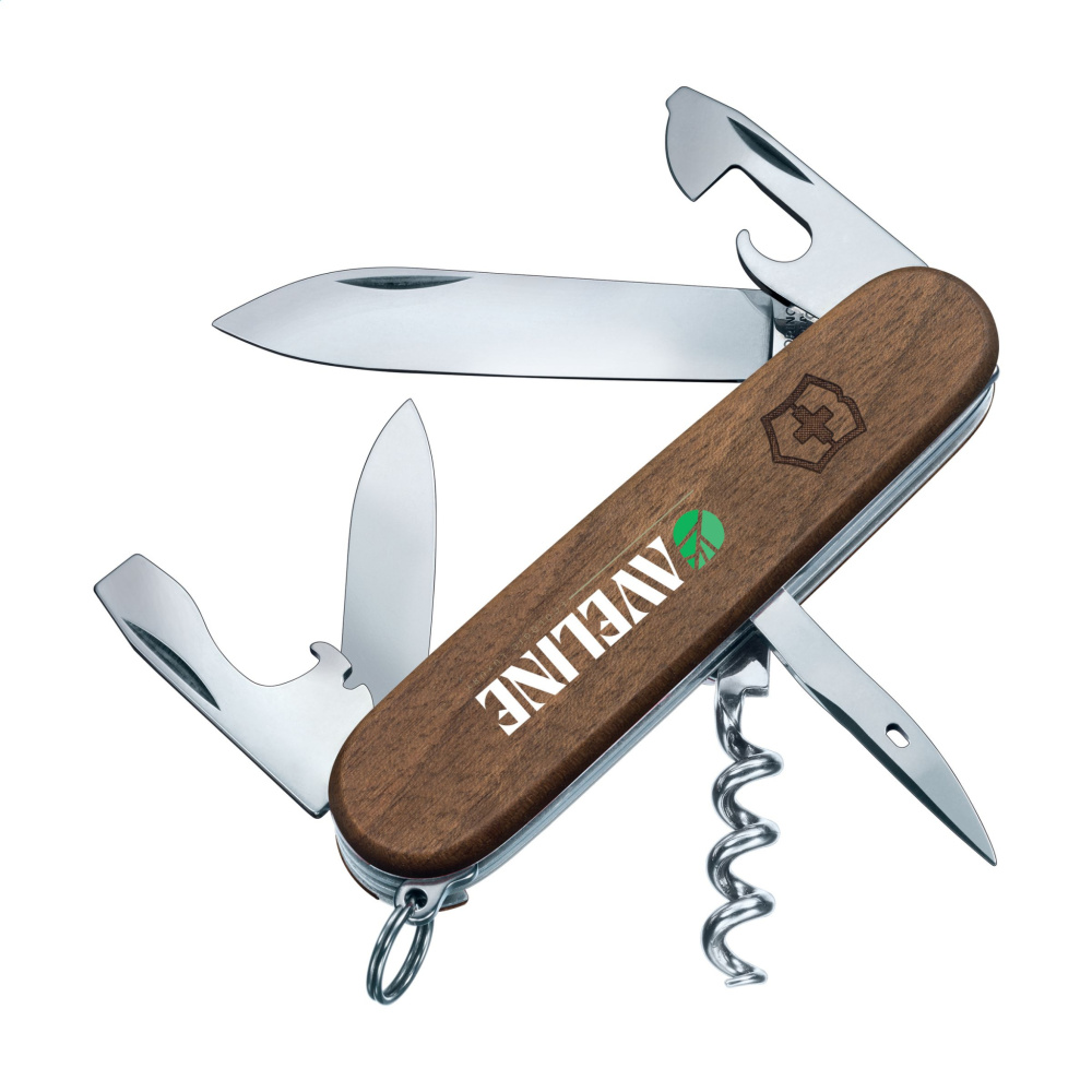 Logo trade promotional giveaways picture of: Victorinox Spartan Wood pocket knife