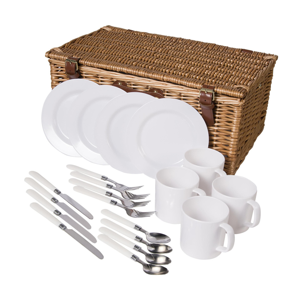 Logotrade promotional giveaway picture of: QualityTime picnic basket