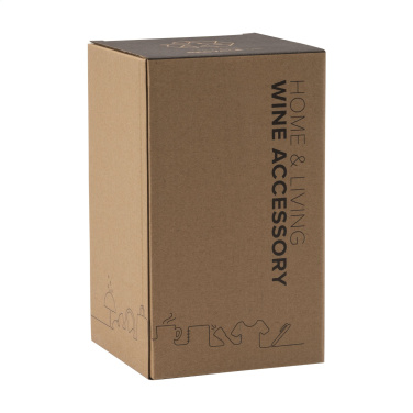 Logotrade promotional product image of: CoolSteel Black wine cooler