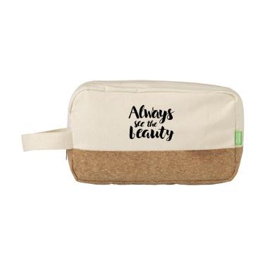 Logo trade business gift photo of: CosCork Eco toiletry bag