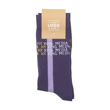 Logo trade promotional gift photo of: Cotton Socks