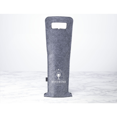 Logo trade promotional merchandise picture of: Wine Bag-to-Give GRS RPET