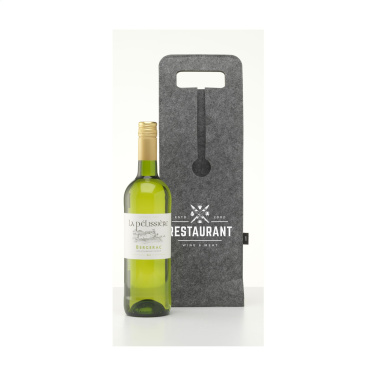 Logotrade corporate gift picture of: Wine Bag-to-Give GRS RPET